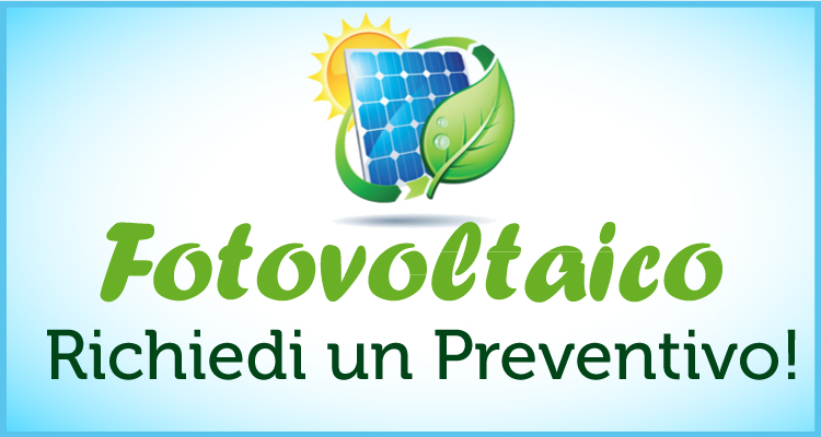 Calcolo e Preventivo Fotovoltaico